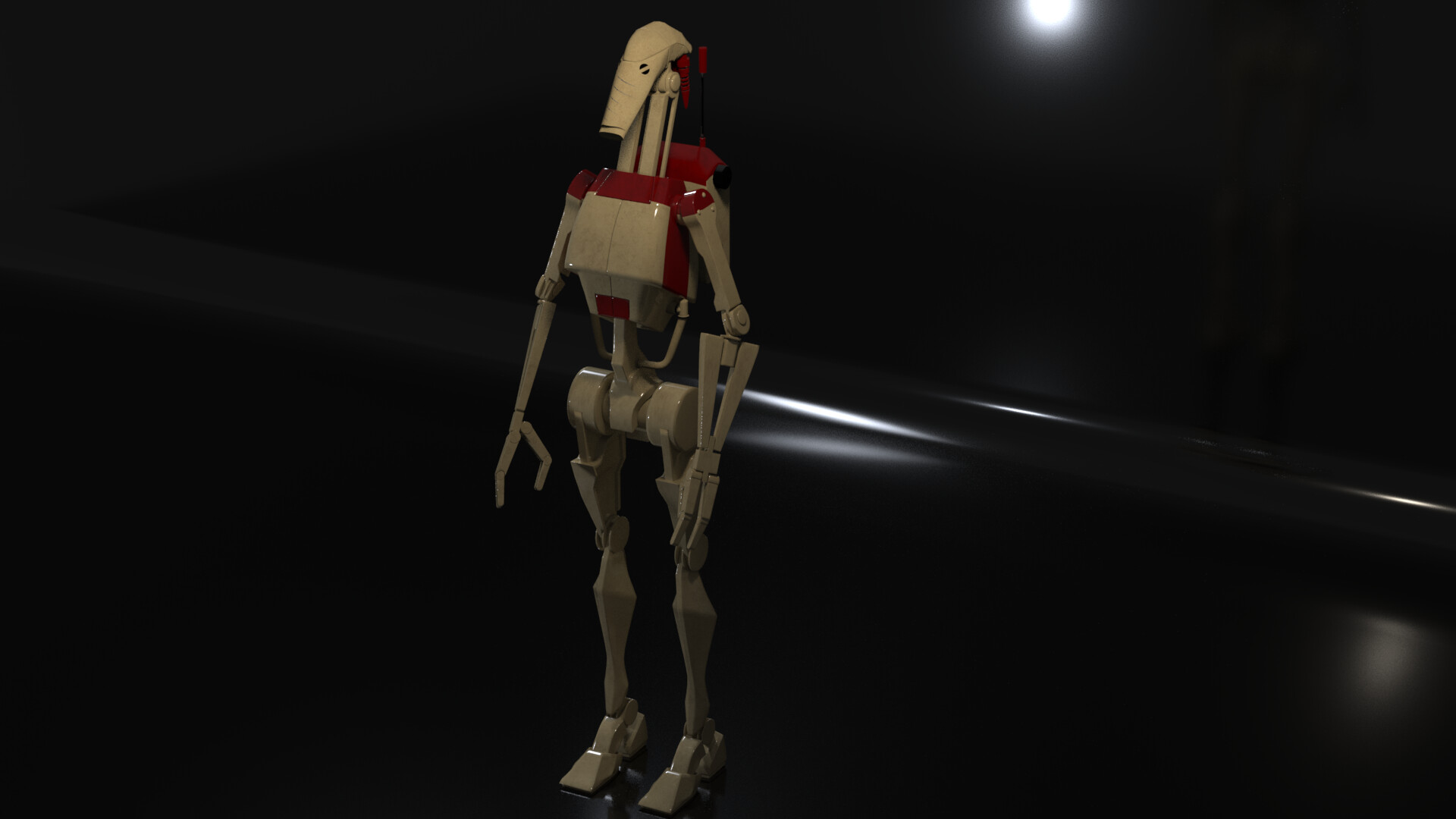 Battle droid — 3D model
