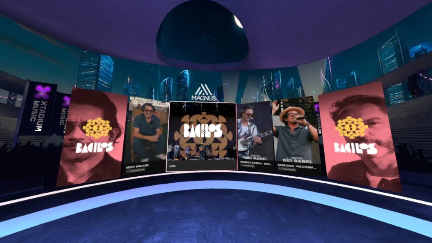 Xtadium Music — immersive concerts on Meta Quest